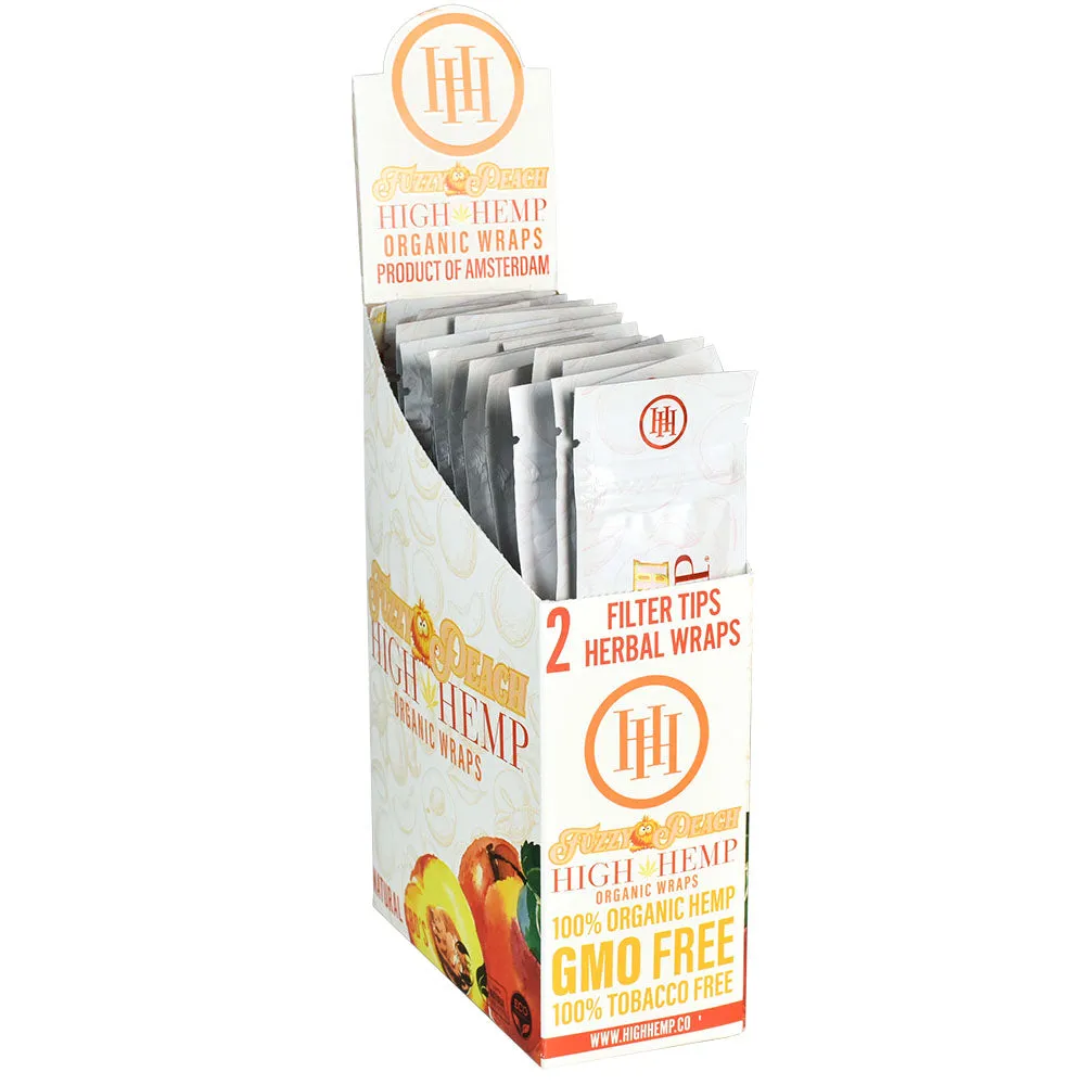 25PC DISP - High Hemp Organic CBD Wraps