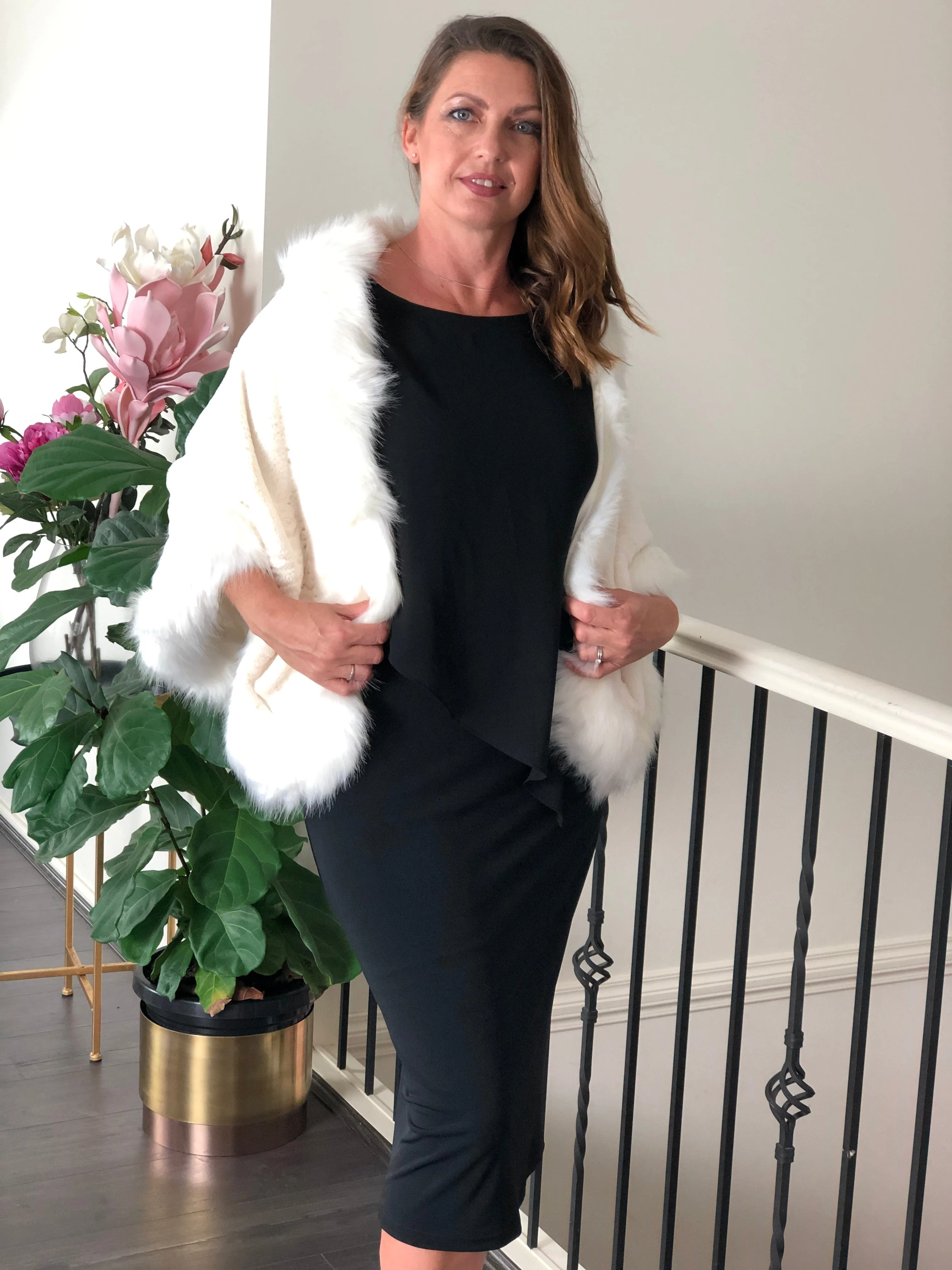 Aisha Black Evening Dress