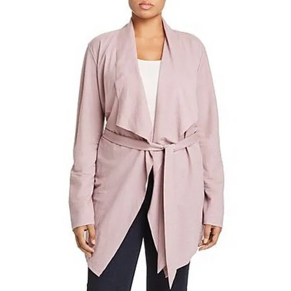 Bagatelle Womens Plus Open Front Wrap Cardigan