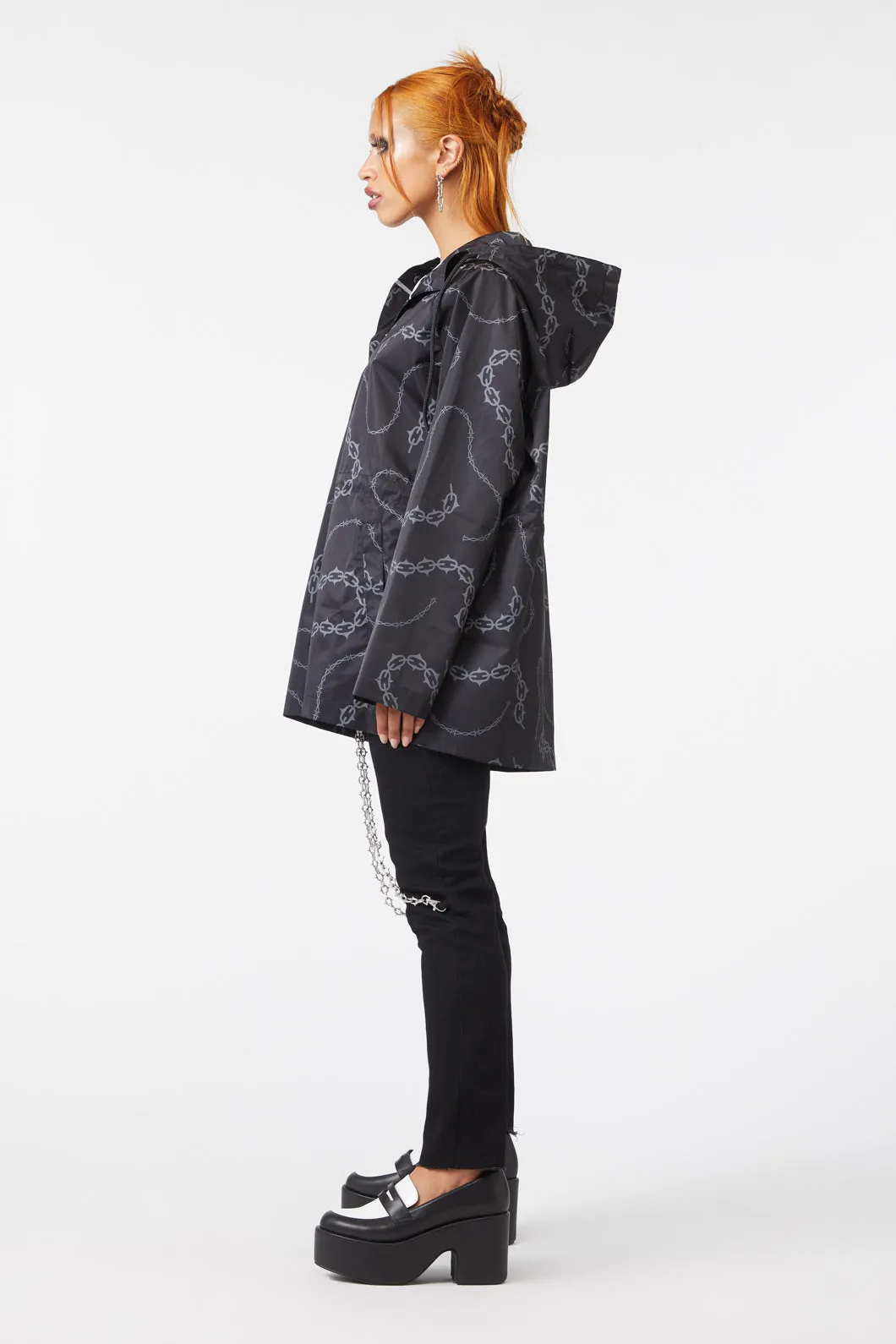 Bound & Chained Raincoat