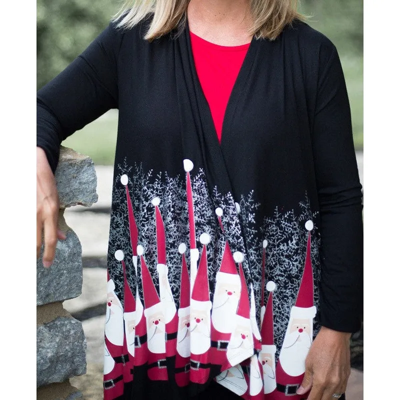 Bowling Pin Santa Kimono
