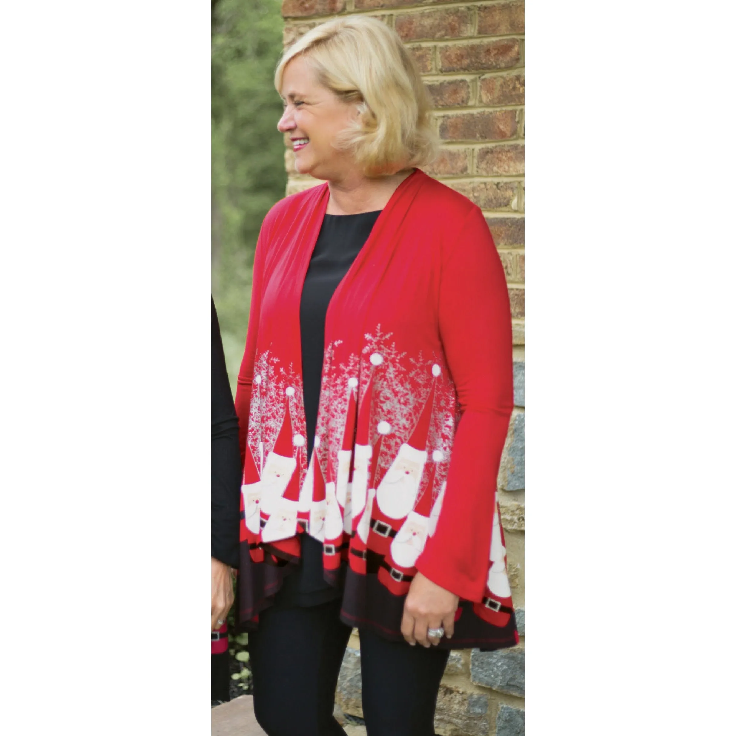 Bowling Pin Santa Kimono