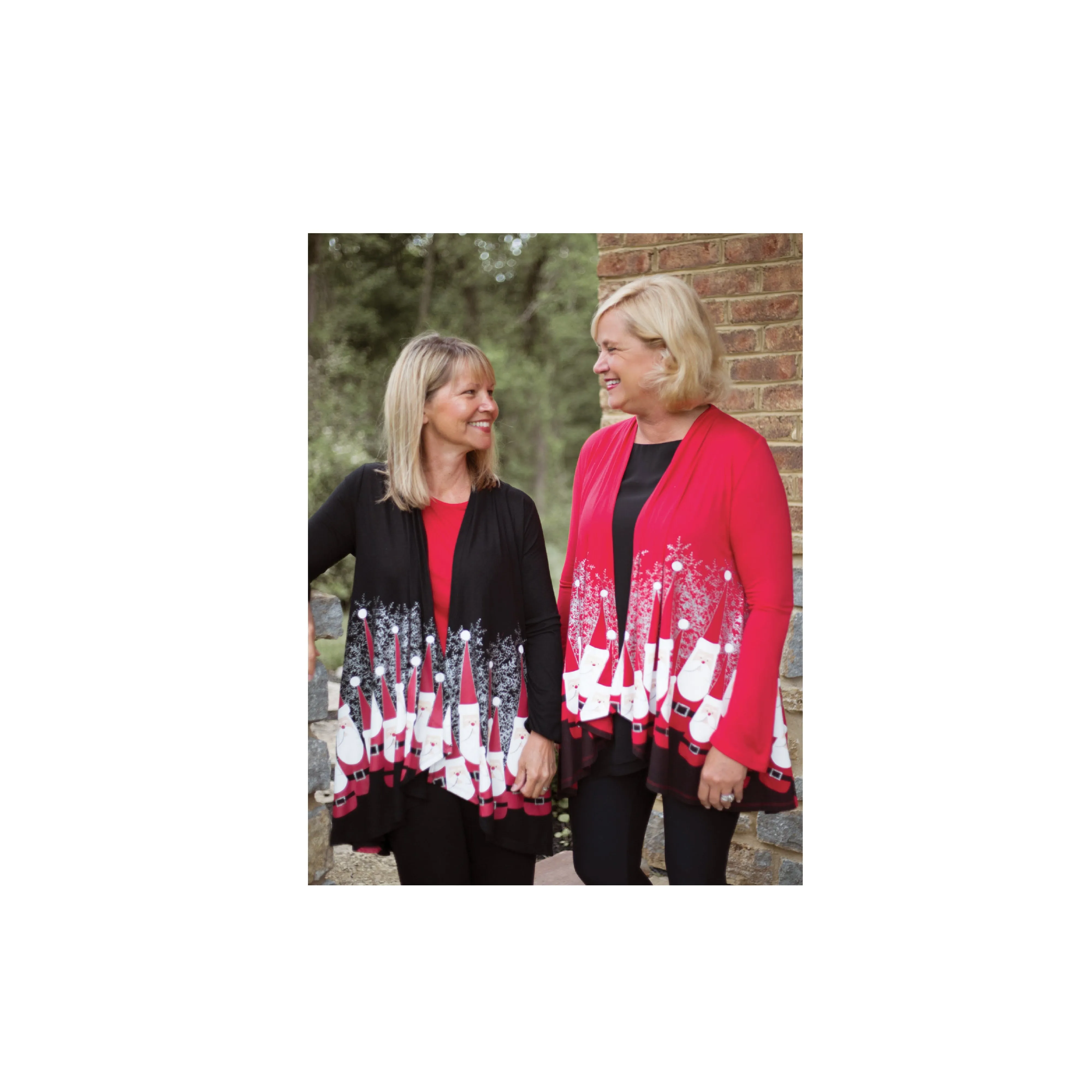Bowling Pin Santa Kimono