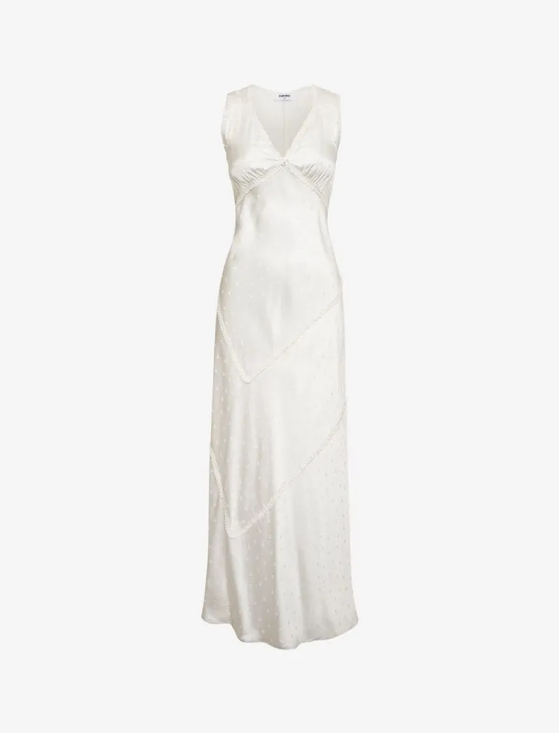 Bye Bye Baby Maxi Dress | White
