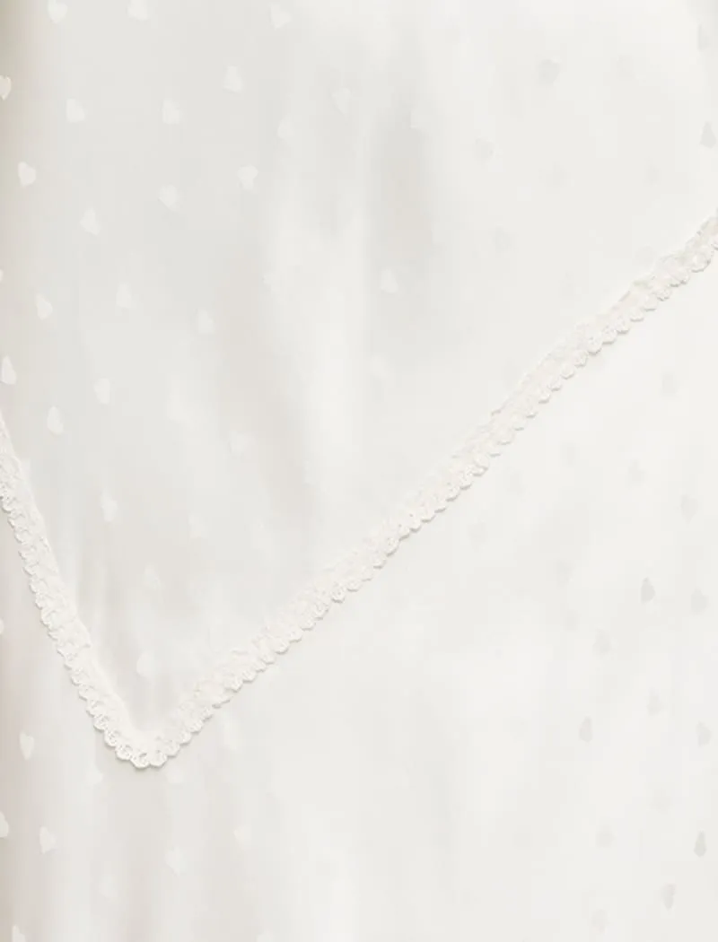 Bye Bye Baby Maxi Dress | White