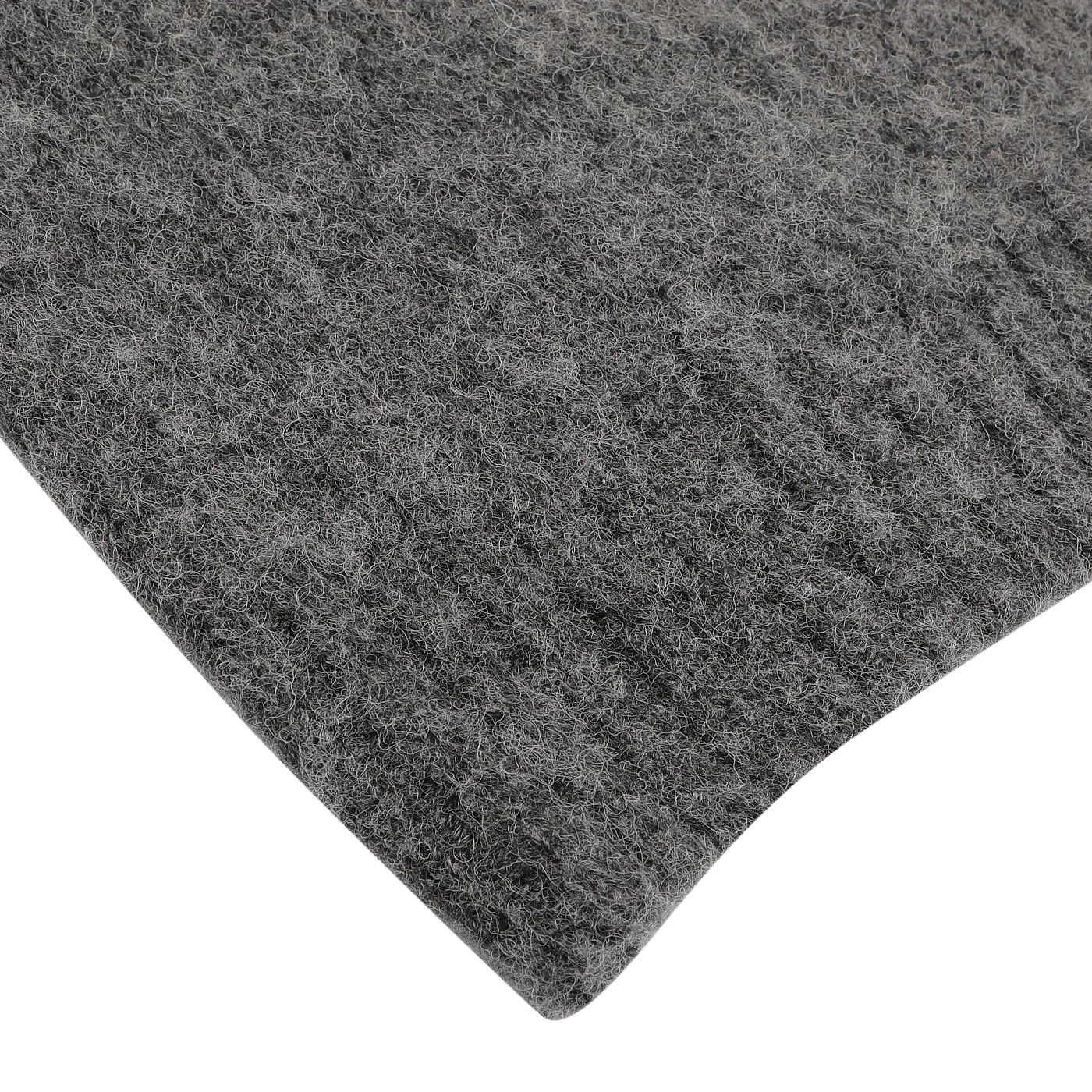 Dark Grey Brushed Shetland Wool Cardigan