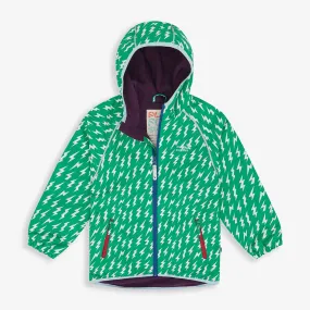 EcoSplash Waterproof Fleece Lined Jacket Green