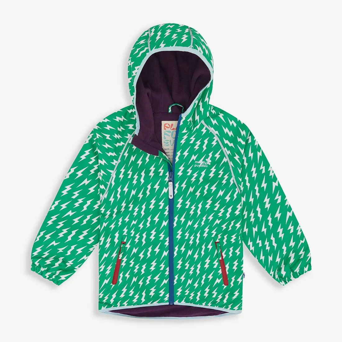 EcoSplash Waterproof Fleece Lined Jacket Green