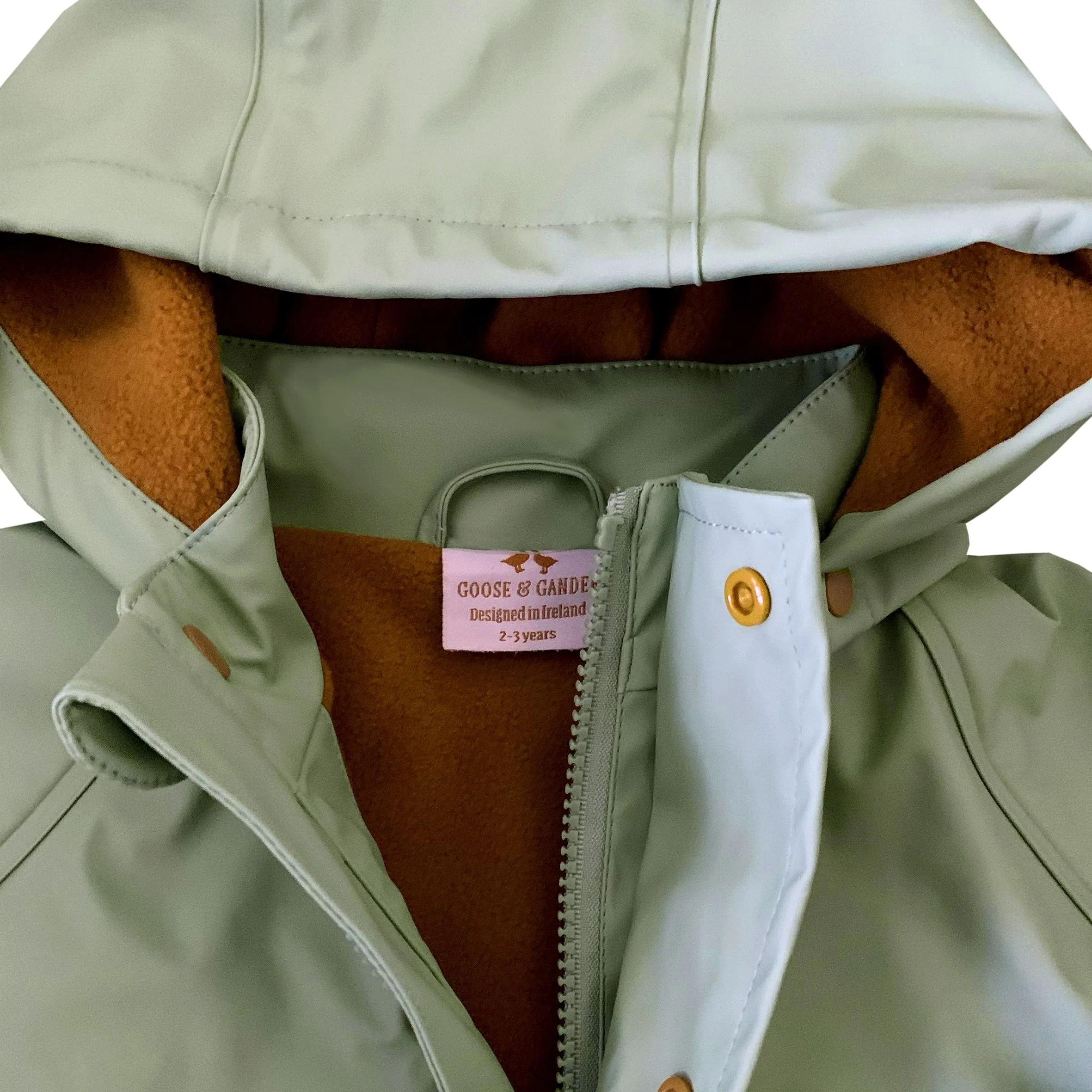 Fog Green Raincoat
