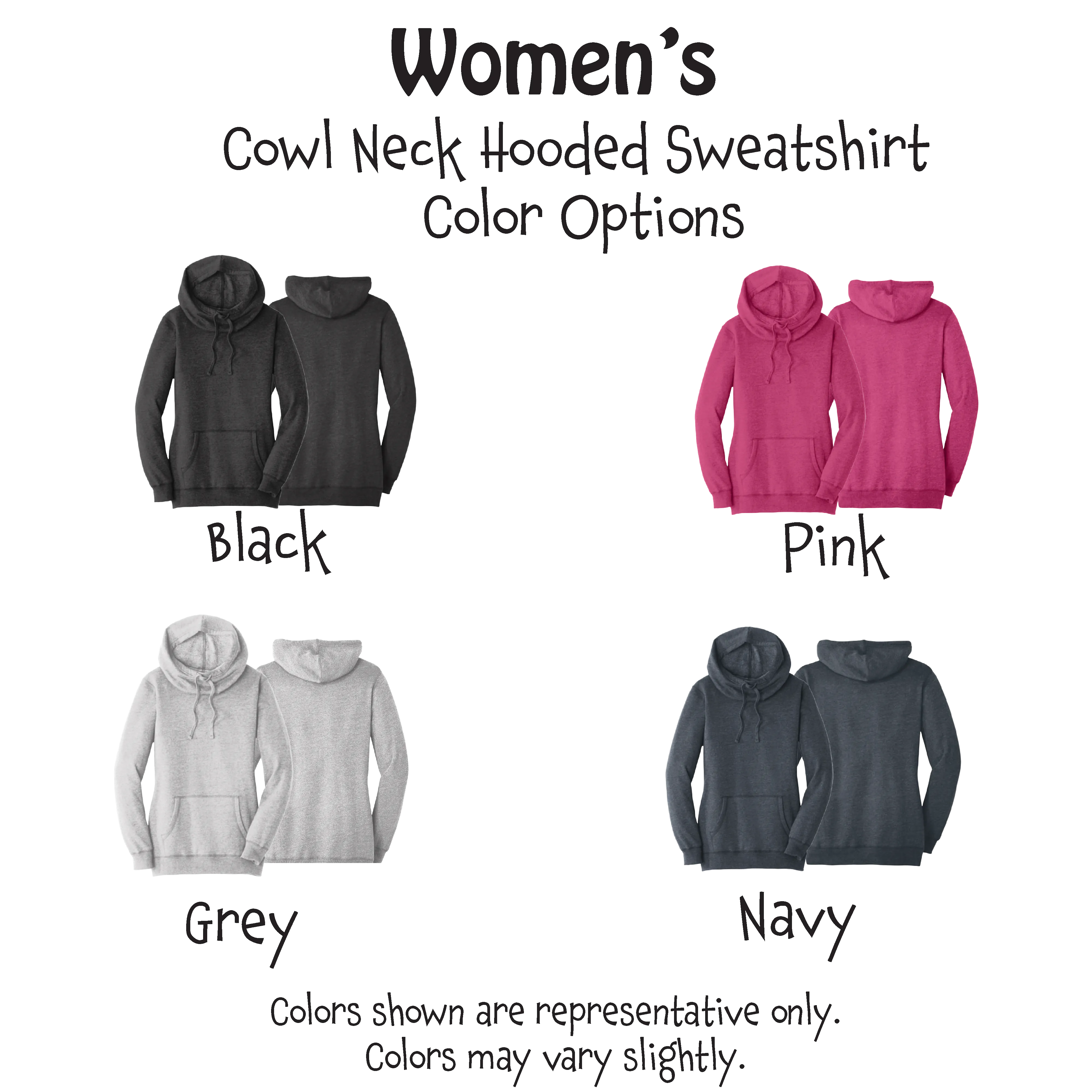 Frosty The Dinking Snowman | Women’s Cowl-Neck Hoodie Pickleball Sweatshirt | 55% Cotton 45% Poly Fleece
