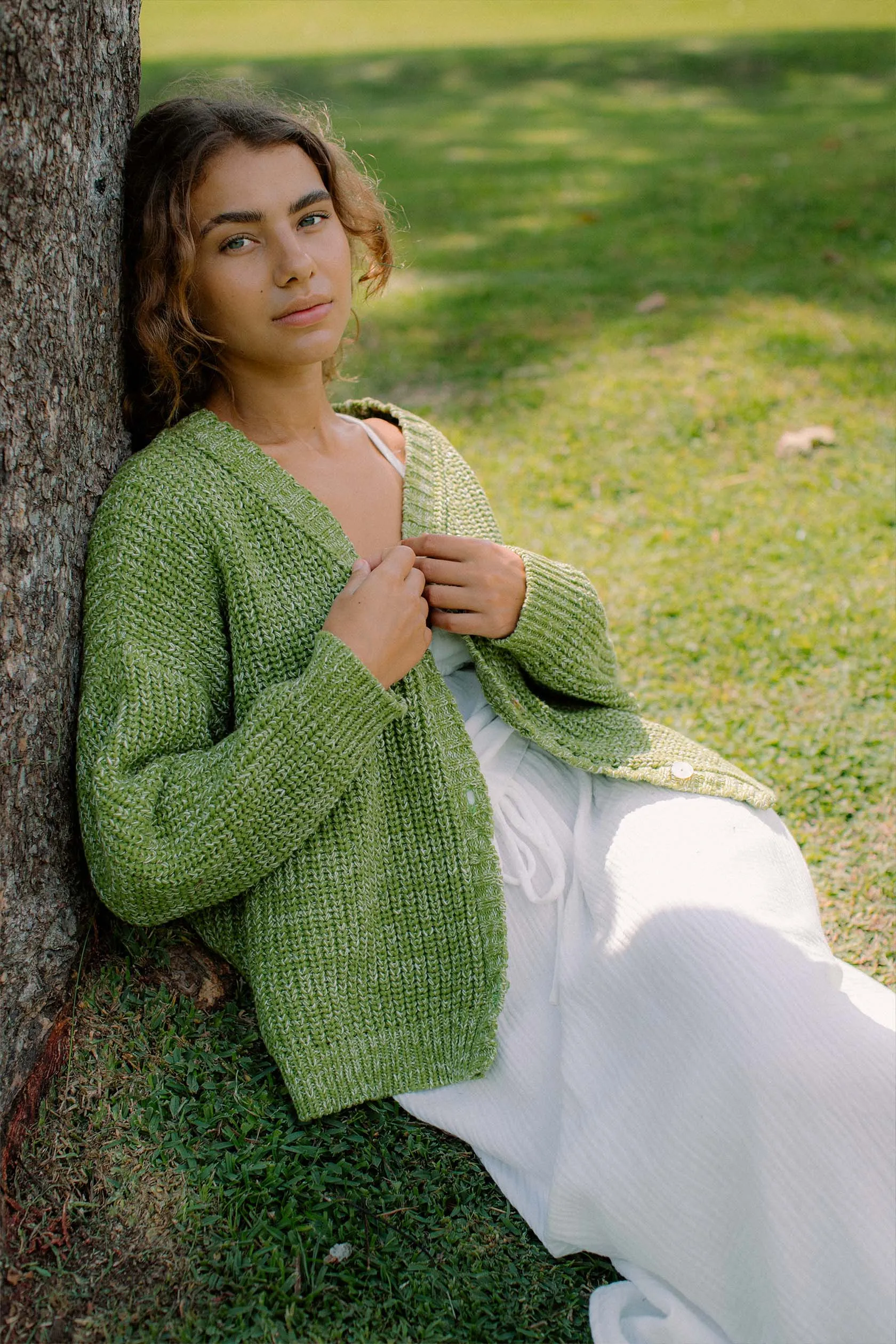 Helga Cardigan Kiwi