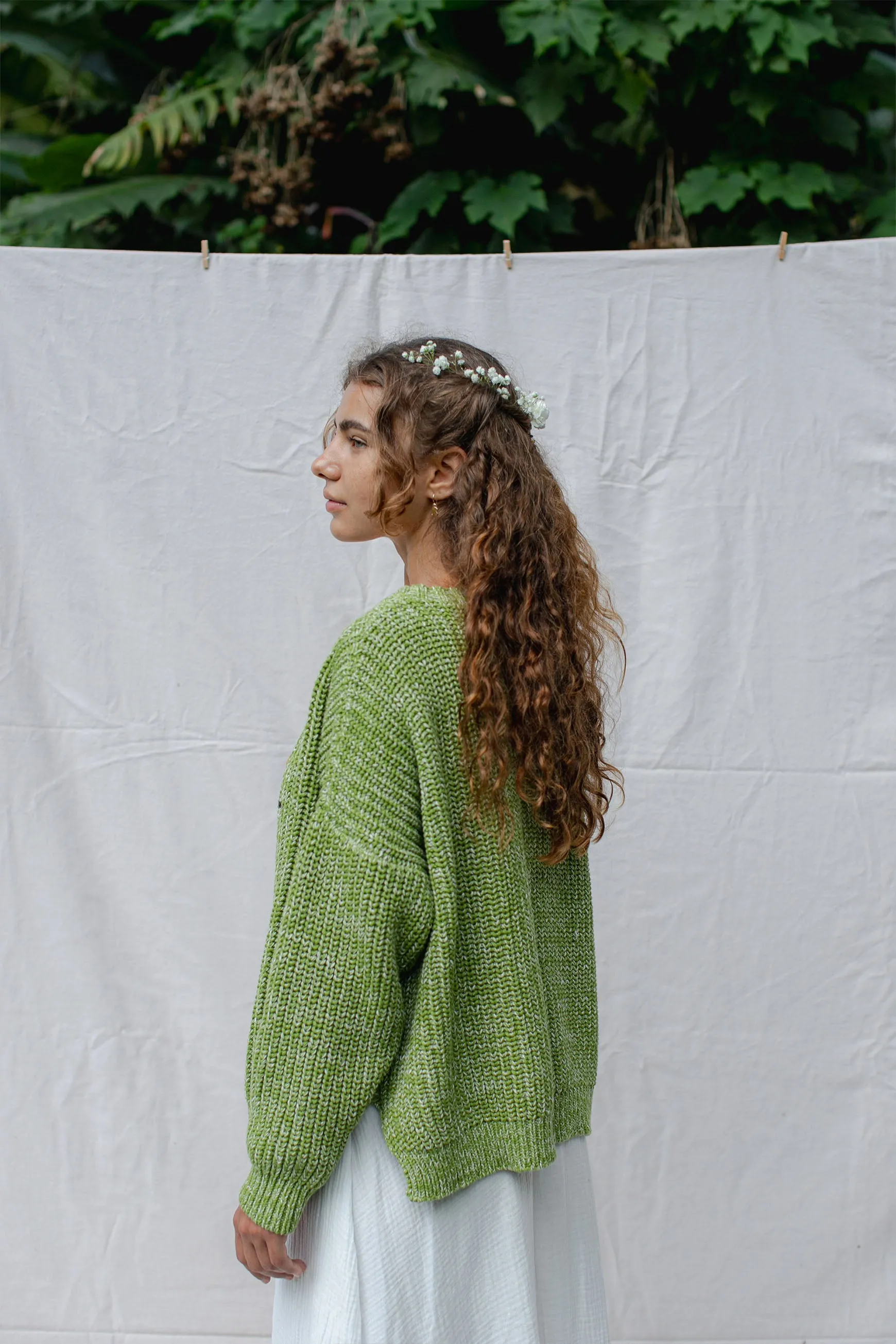 Helga Cardigan Kiwi