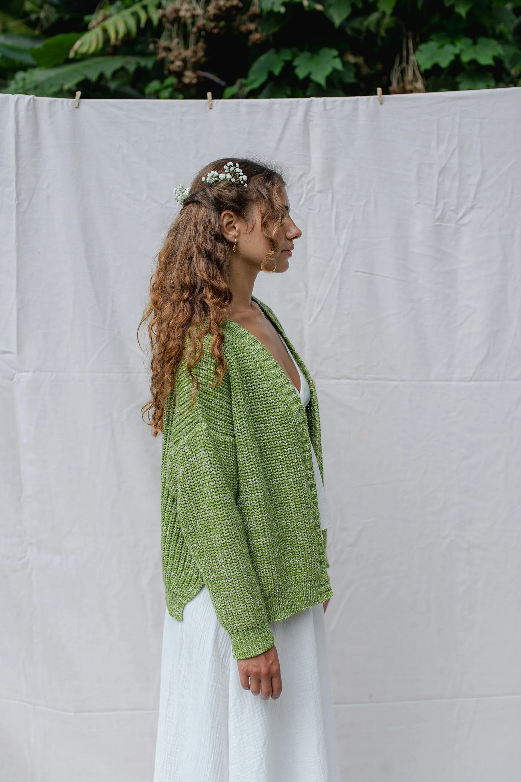 Helga Cardigan Kiwi