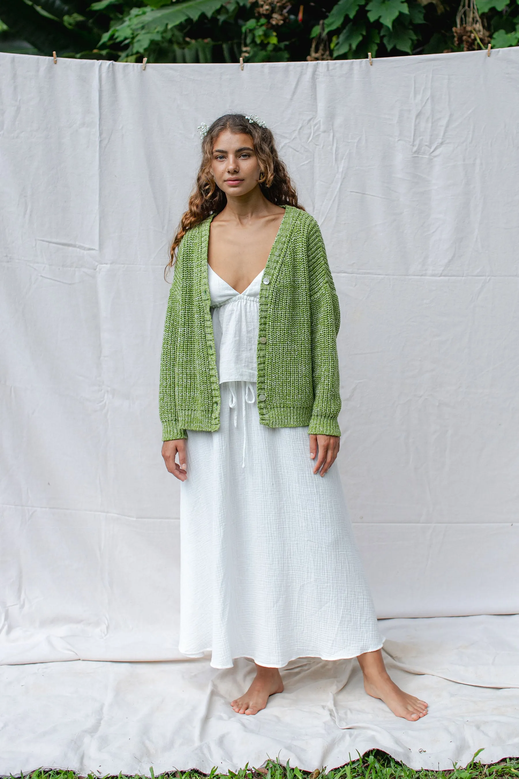 Helga Cardigan Kiwi