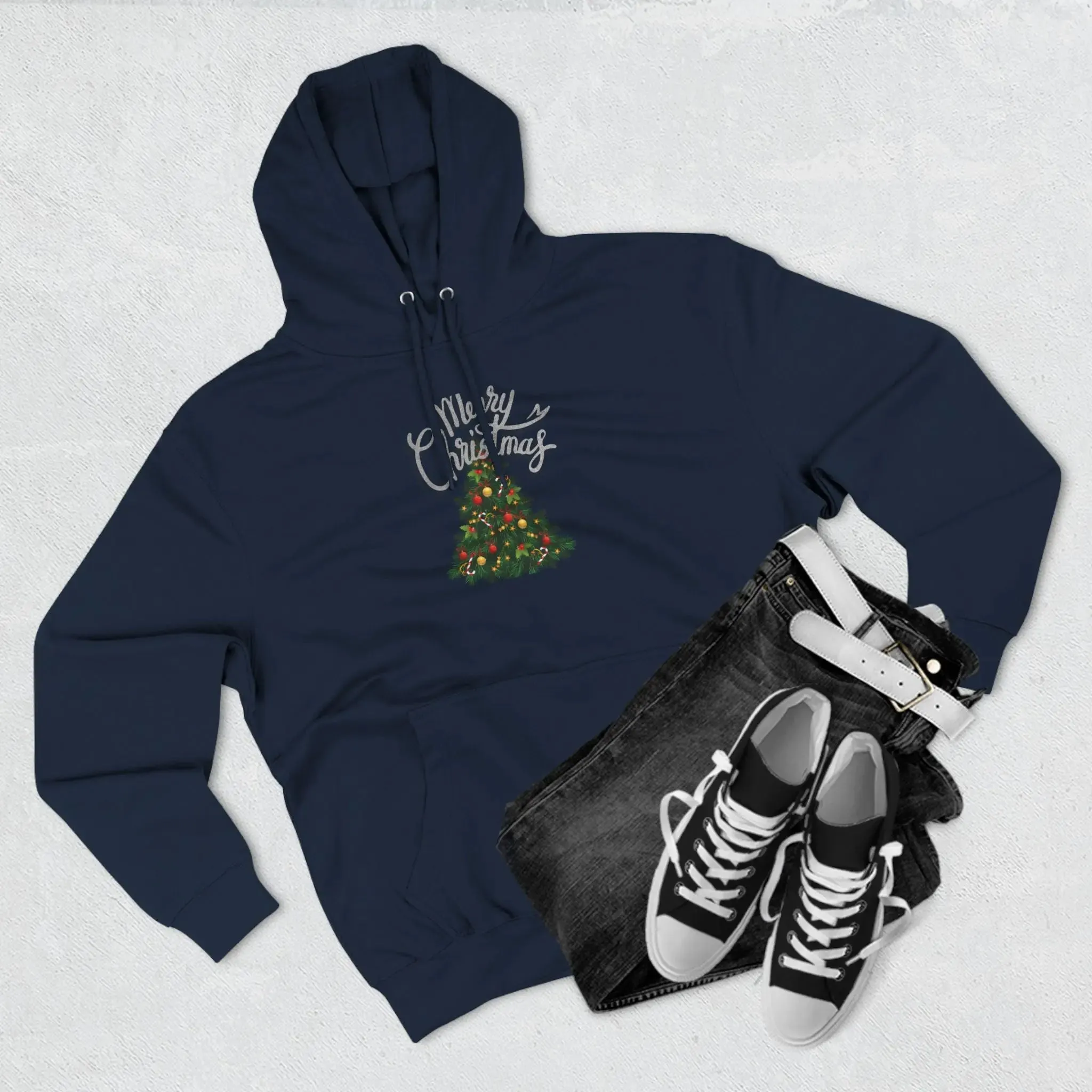 Hoodie Three-Panel Fleece