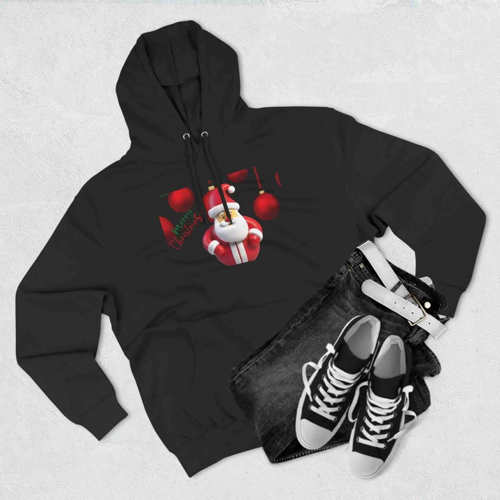 Hoodie Three-Panel Fleece