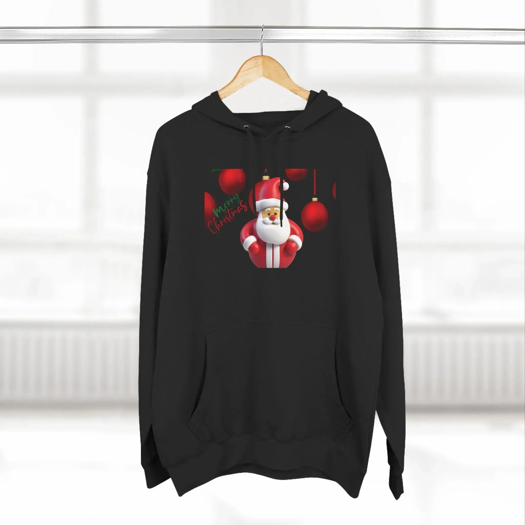 Hoodie Three-Panel Fleece
