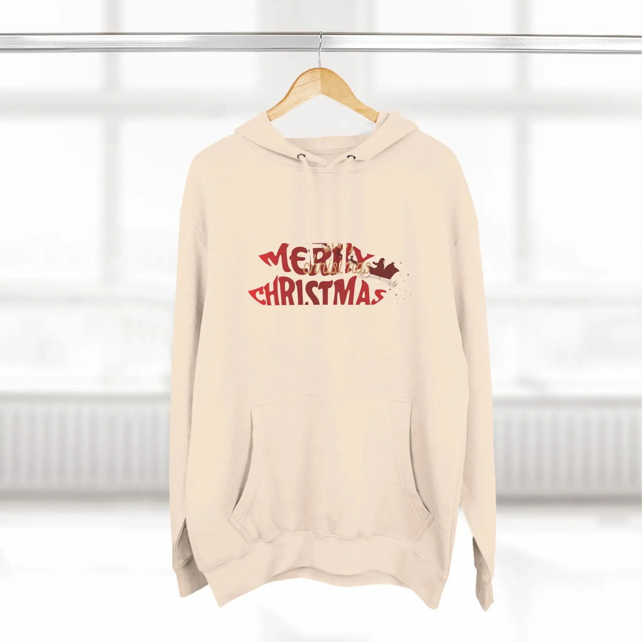 Hoodie Three-Panel Fleece