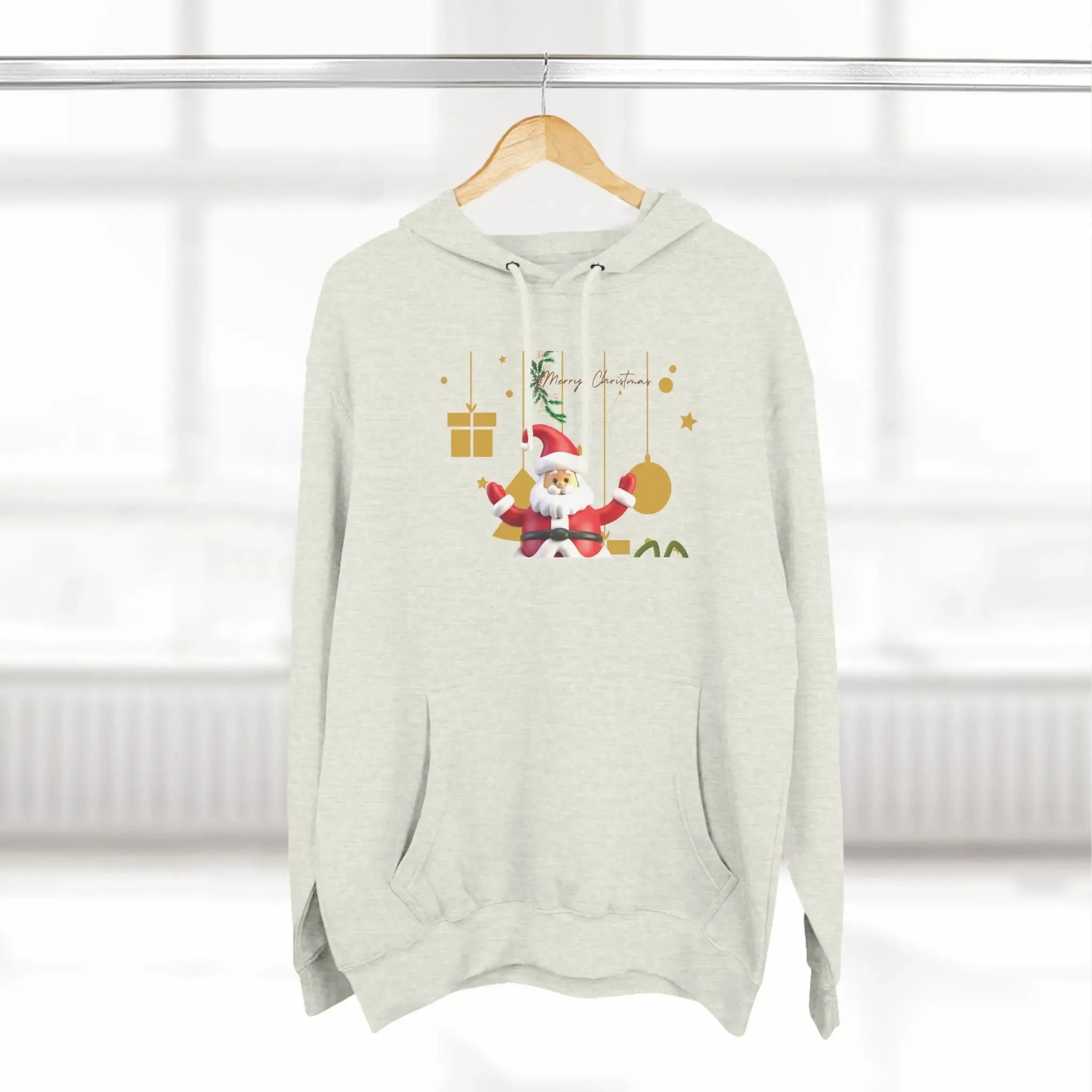 Hoodie Three-Panel Fleece