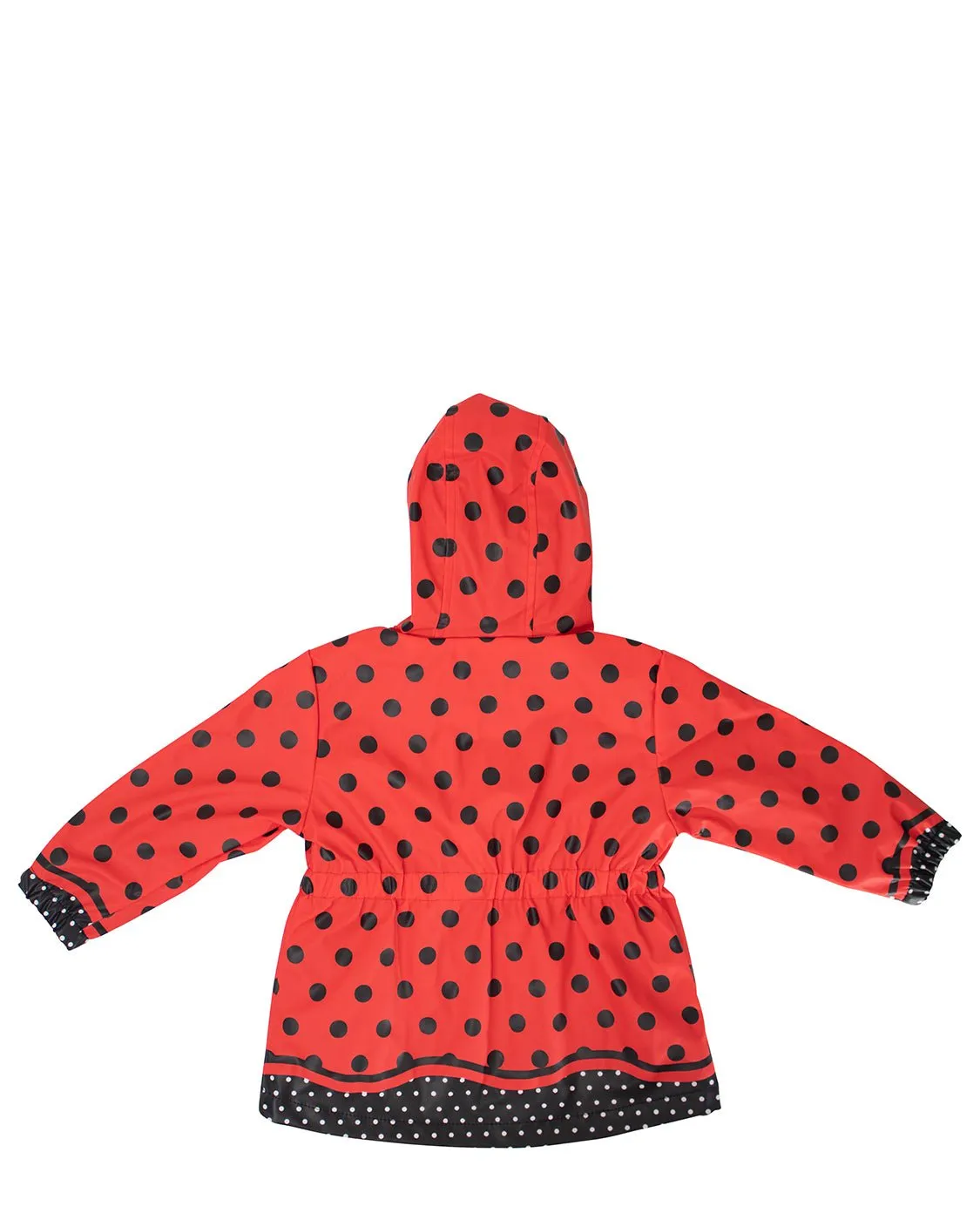 Kids Lucy Ladybug Raincoat - Red
