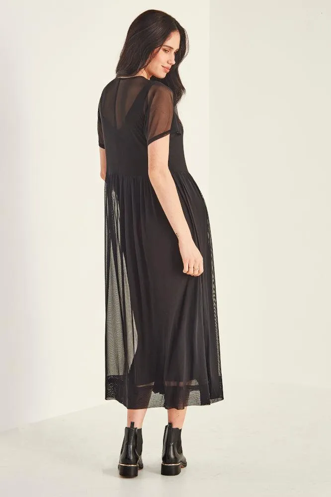 Lemon Tree Sarah Dress and Slip Black