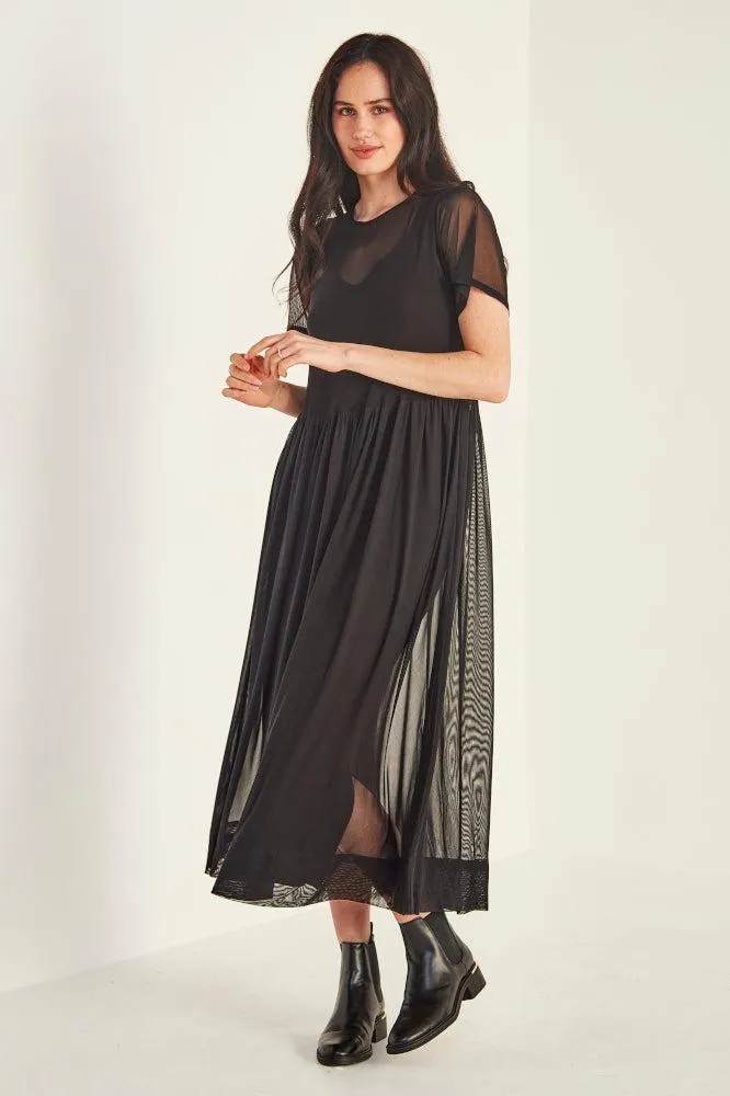 Lemon Tree Sarah Dress and Slip Black