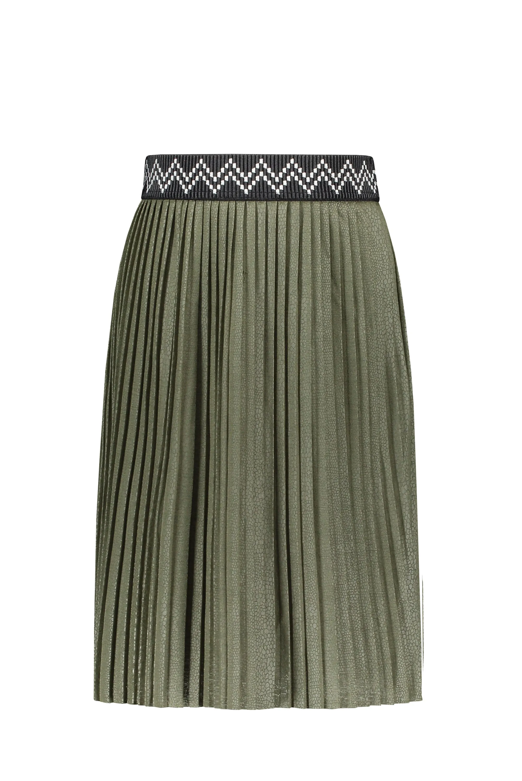 Like Flo Flo girls jersey coated plisse skirt maxi