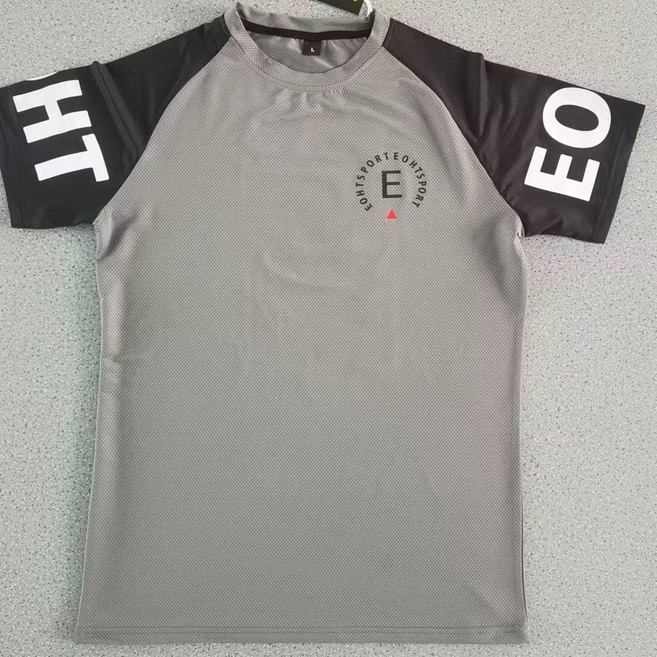 Men's Ice-Cool Quick-Dry Fitness Tee: Slim Fit & Stretch Comfort