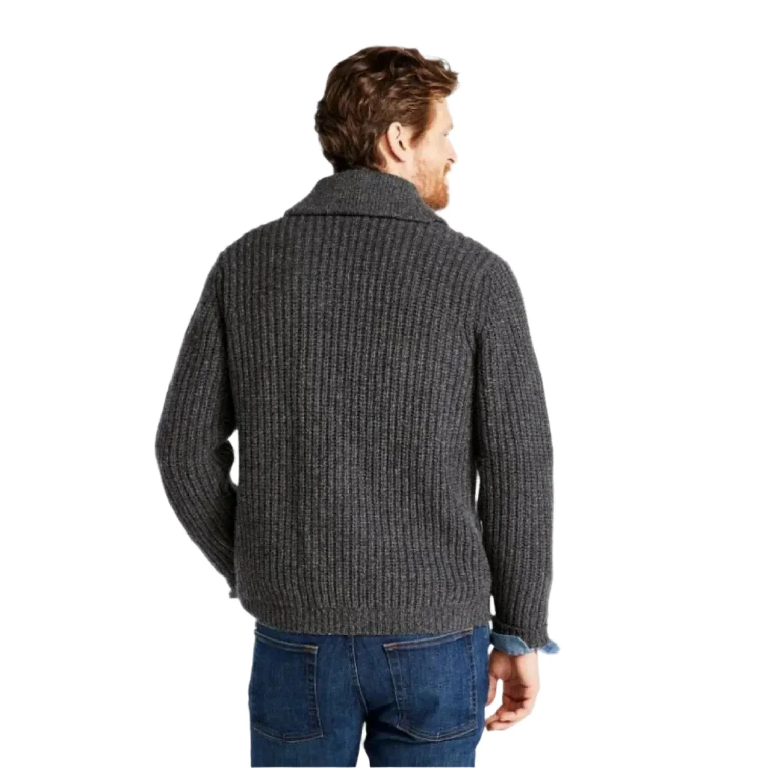 M's Classic Ragg Wool Cardigan
