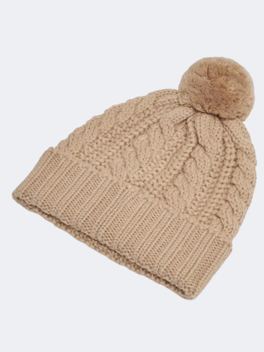Oakley Harper Pom Unisex Lifestyle Beanie Humus