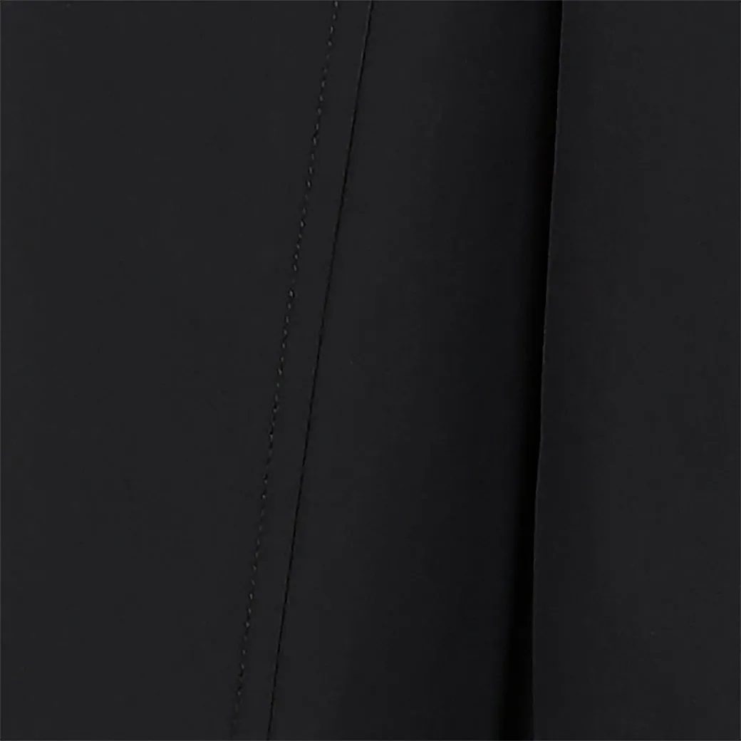 Sheridan Black Cotton Raincoat