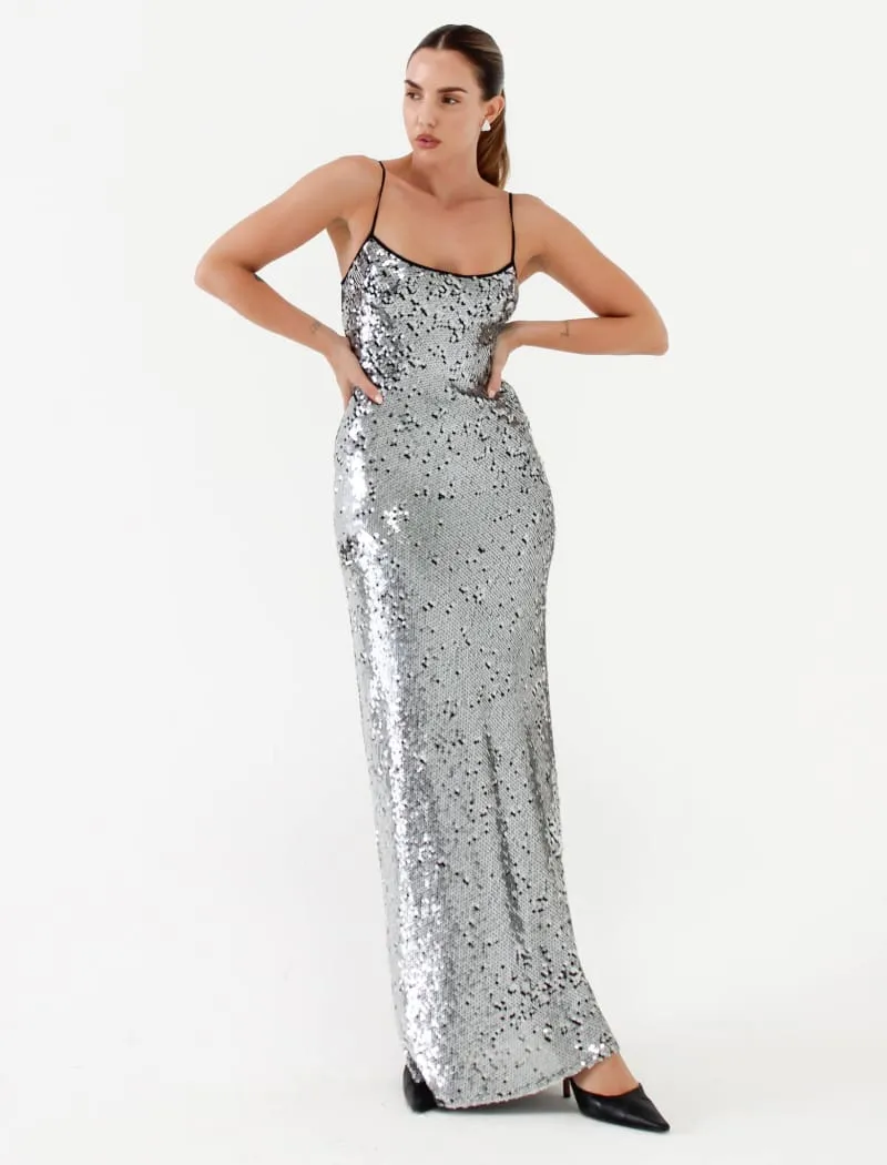 Vintage Slip Maxi Dress | Disco