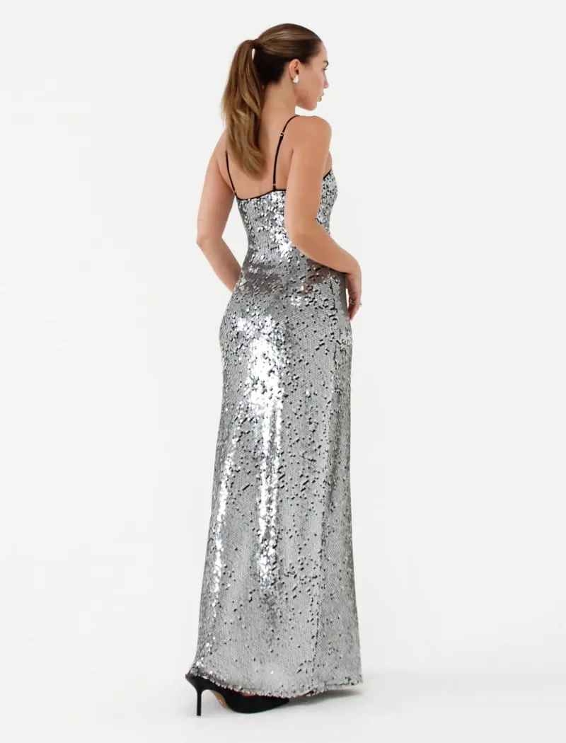 Vintage Slip Maxi Dress | Disco