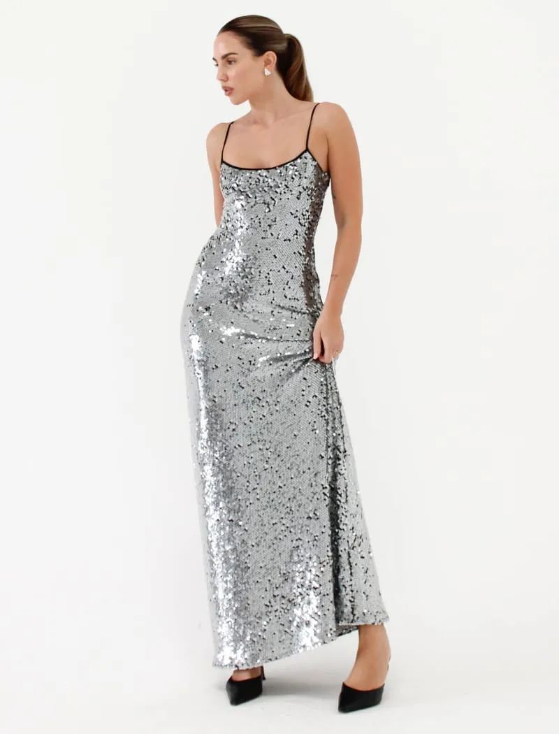 Vintage Slip Maxi Dress | Disco